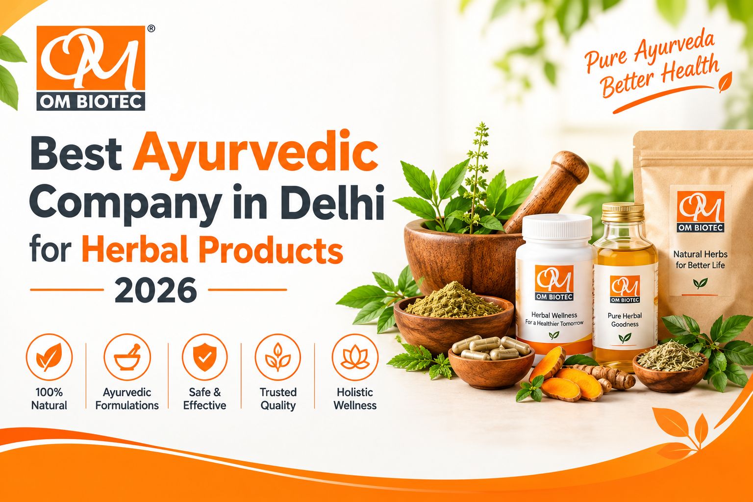 Best Ayurvedic Company in Delhi for Herbal Products 2026
