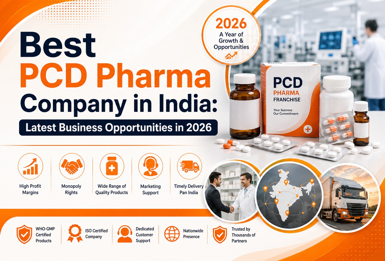 Best PCD Pharma Company in India Latest Business Opportunities in 2026
