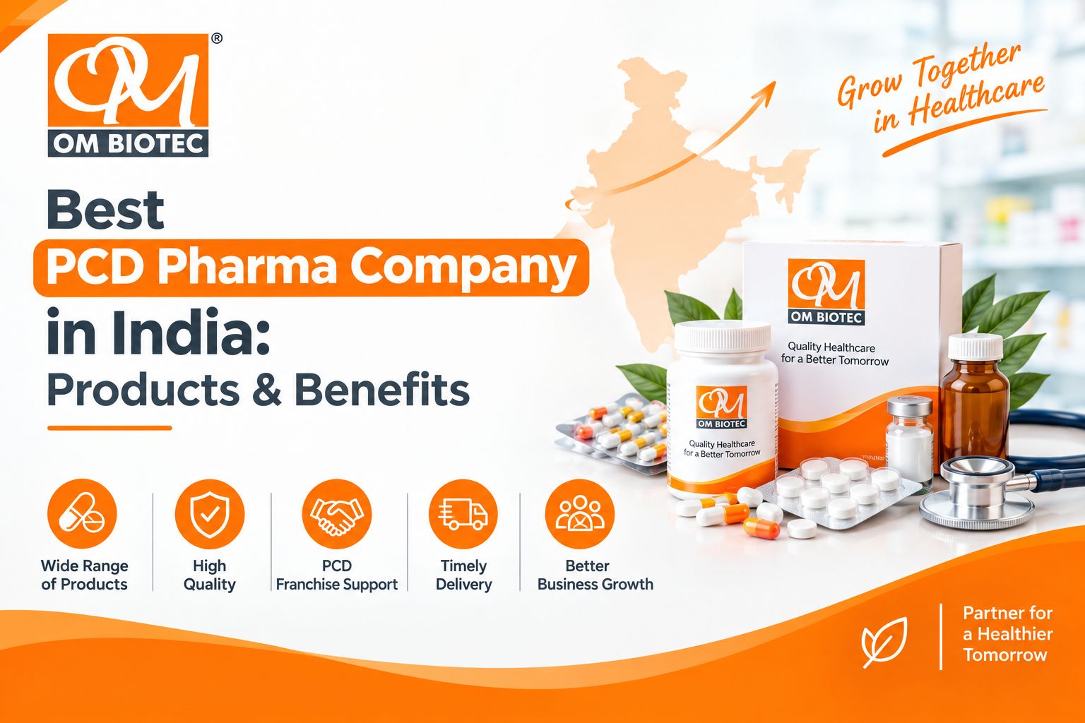 Best PCD Pharma Company in India: Products & Benefits
