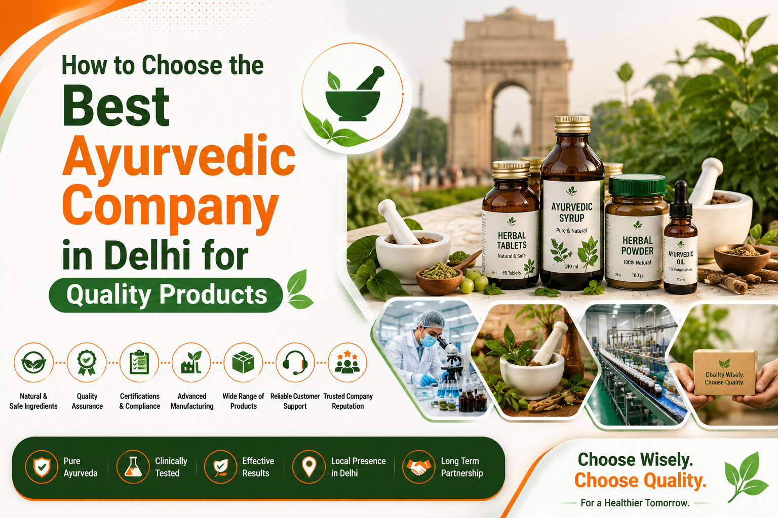 How to Choose the Best Ayurvedic Company in Delhi for Quality Products