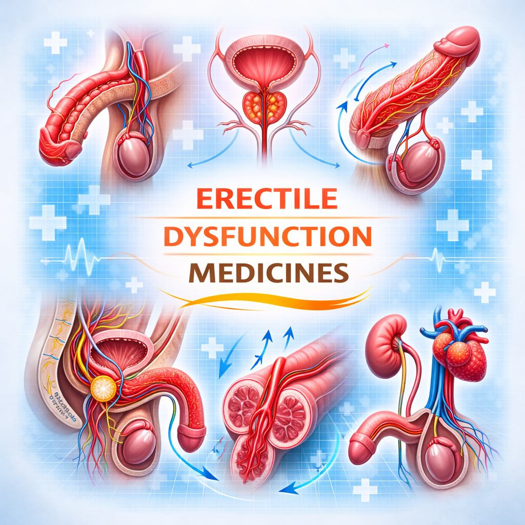 ERECTILE DYSFUNCTION MEDICINES Manufacturer in 