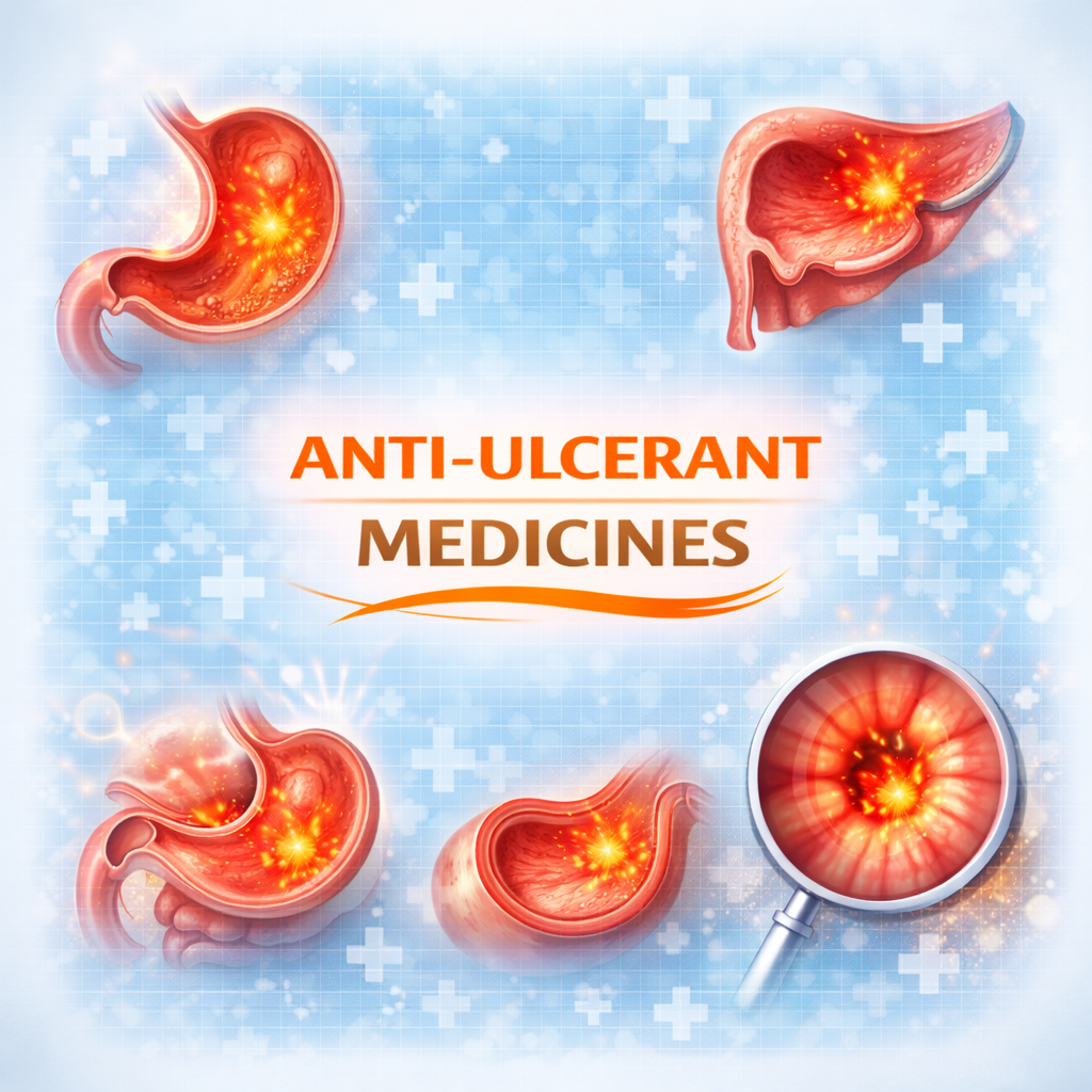 ANTI-ULCERANT MEDICINES Manufacturer in 