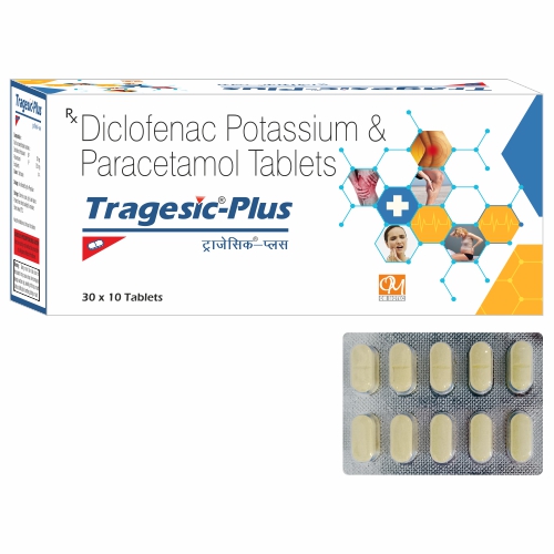TRAGESIC-PLUS  (Yellow colour) Manufacturer in Delhi