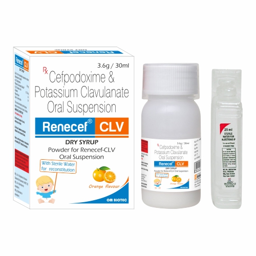 RENECEF-CLV Dry Syrup Manufacturer in Delhi