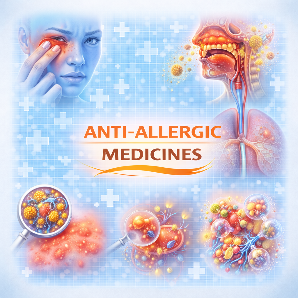 ANTI-ALLERGIC MEDICINES Manufacturer in 