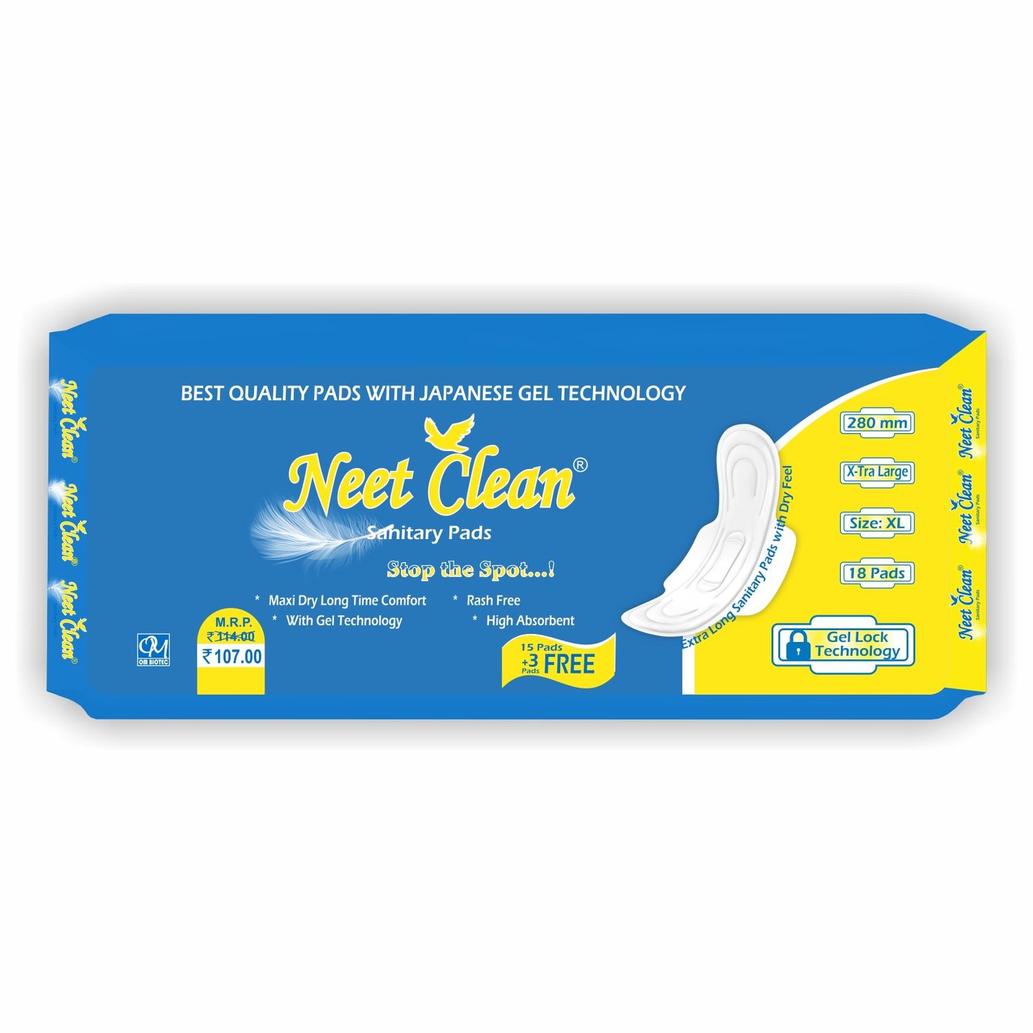 NEET CLEAN PADS (1x18 Pack)